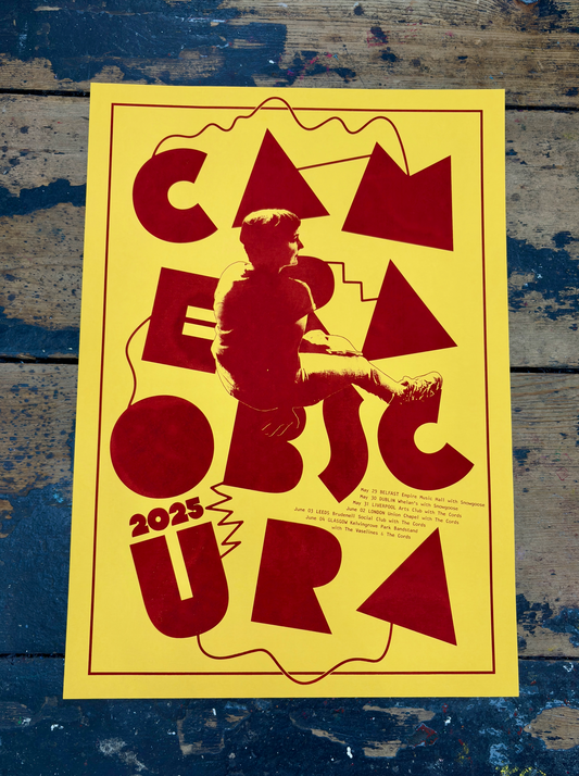 Camera Obscura 2025 Tour Poster