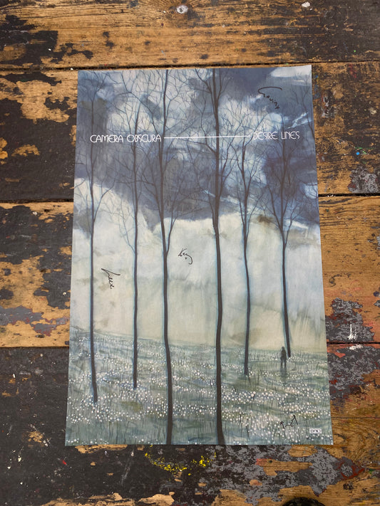 Desired Lines Signed Poster