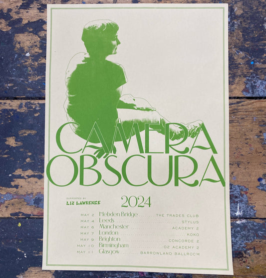 Camera Obscura Screen Printed Poster